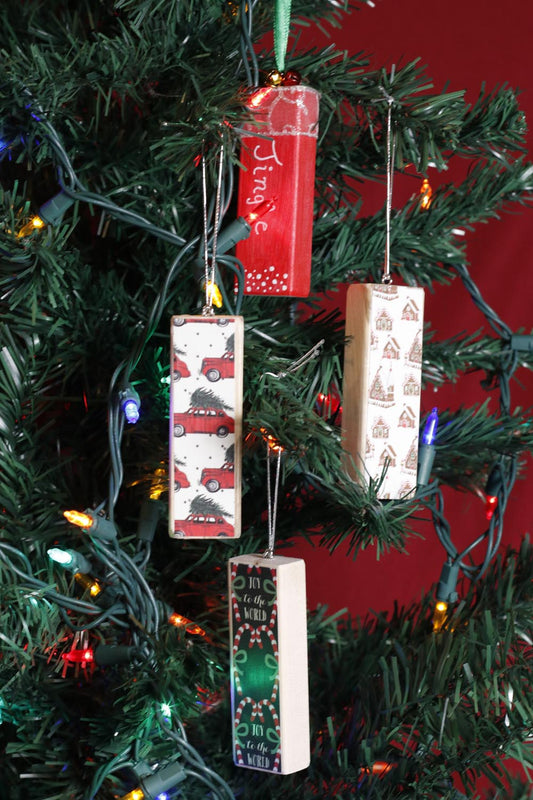 Block Ornaments - UncommonObjects-Handmade