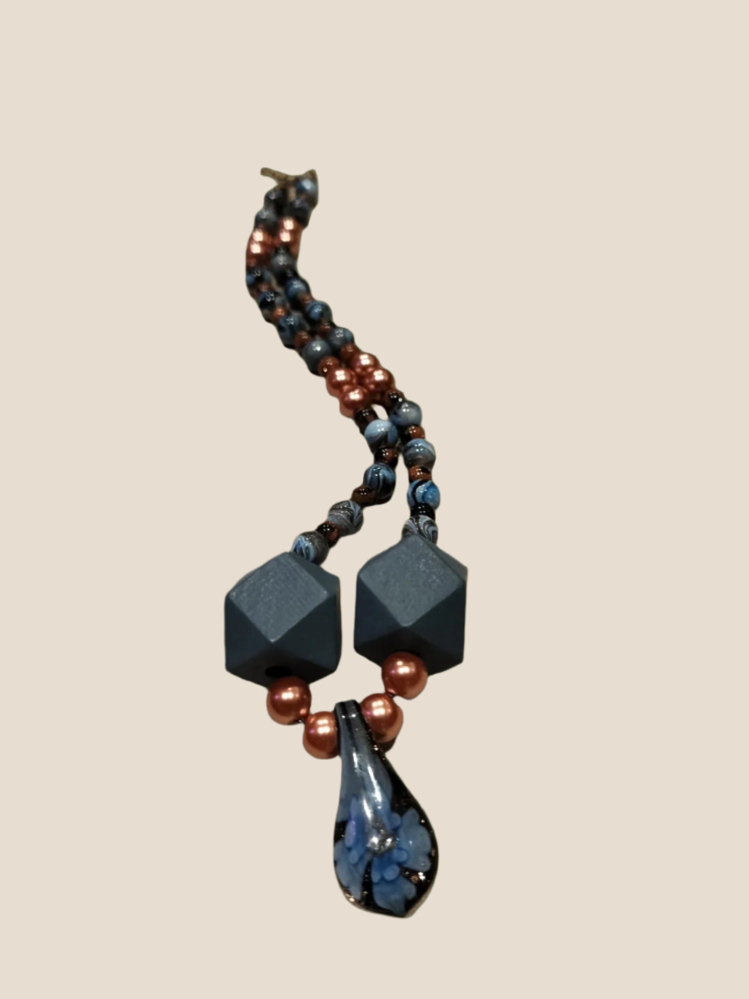 Blue Tone Necklace - UncommonObjects-Handmade