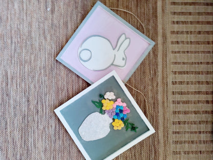 Bunny hanging decor - UncommonObjects-Handmade
