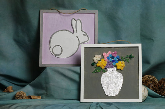 'Floral Escape' hanging decor