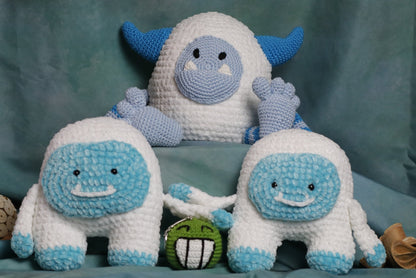 Porte-clés Green Giggle Crochet Buddy