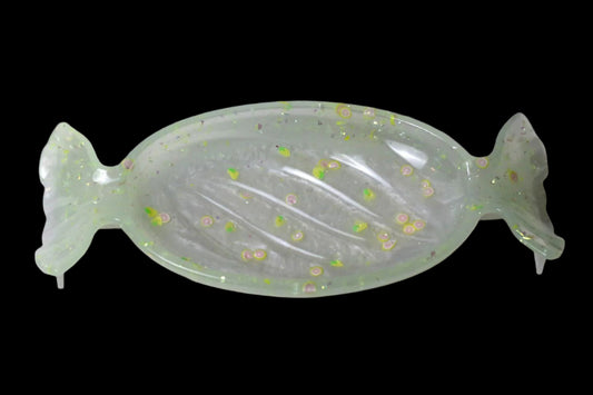Pearlescent Shimmer Citrus Sweet Treat Dish - UncommonObjects-Handmade